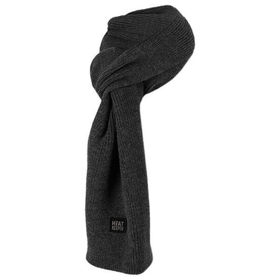 Heatkeeper Herren Strick-Thermoschal, Anthrazit