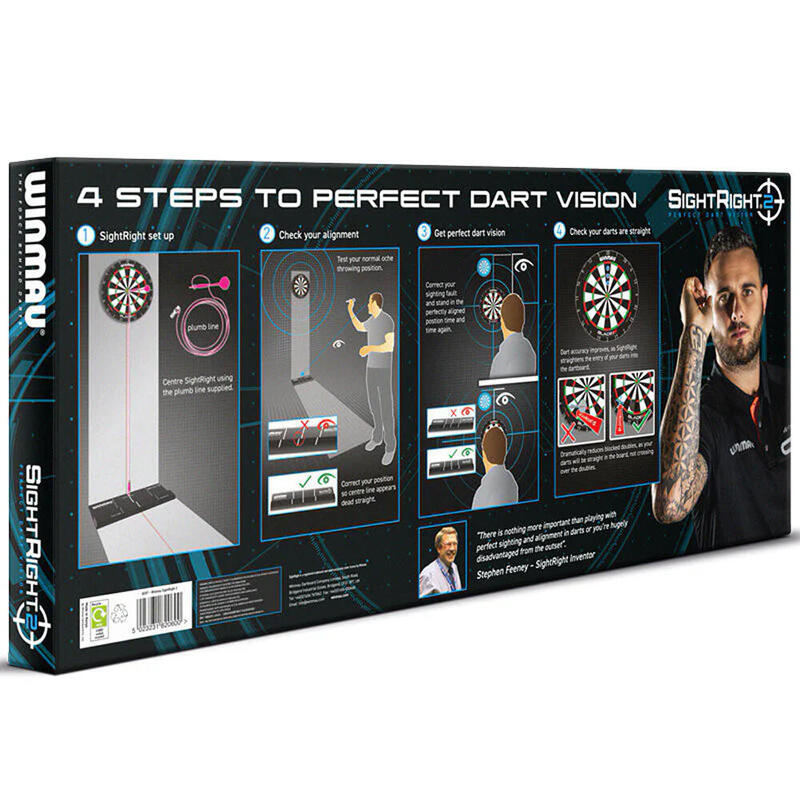 Winmau 8207 SightRight 2 Dart Nişan Alma ve Hizalama Aparatı