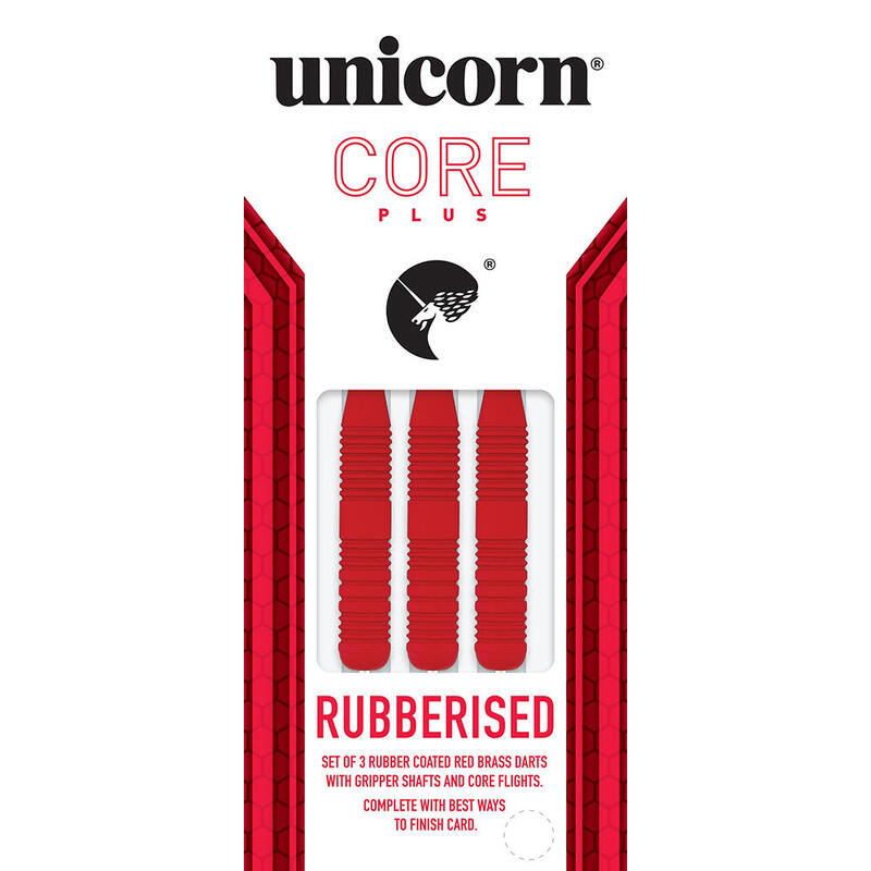Unicorn 8654 Core Plus 23 G Kauçuk Kaplı Dart Oku Seti