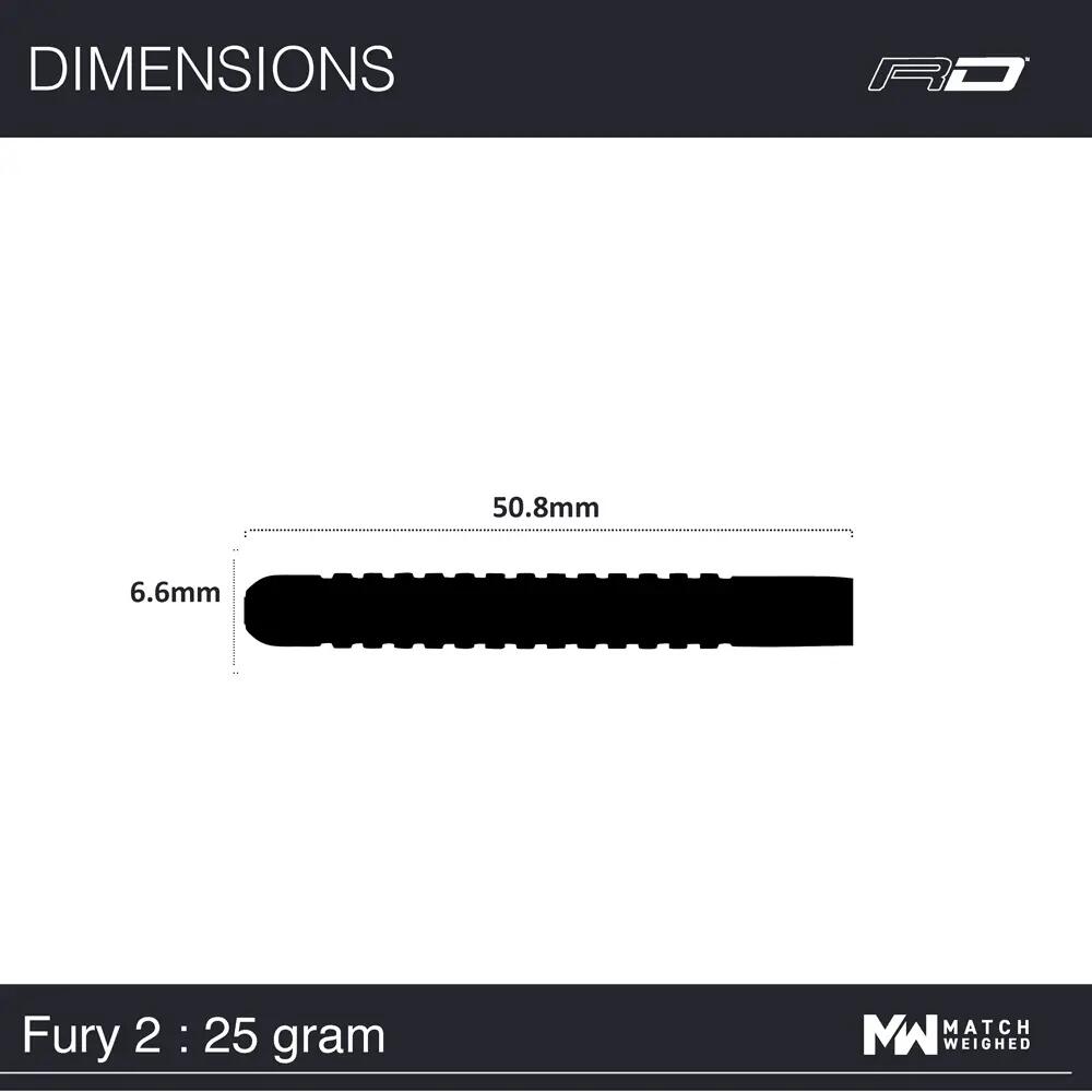 Red Dragon Fury1 25 G Dart Oku Seti 7/7