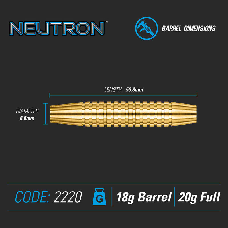 Winmau Neutron 20 G Elektronik Dart Oku Seti