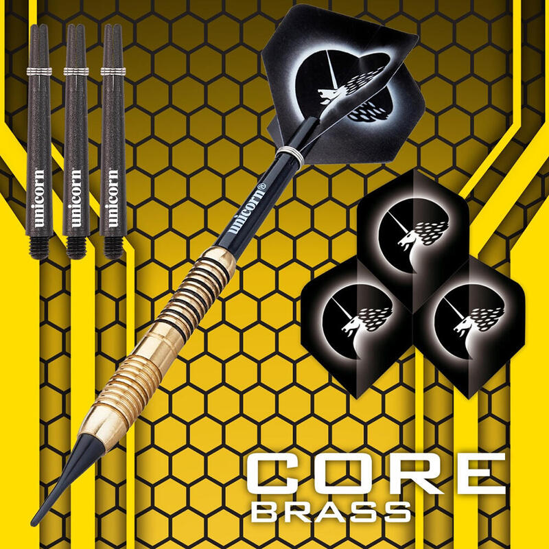 Unicorn 3978 Core Brass 18 G Elektronik Dart Oku Seti