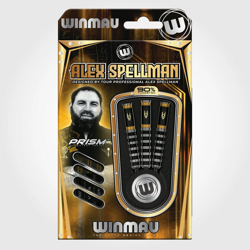 Winmau Alex Spellman Signature Series 1 22 G Dart Oku Seti