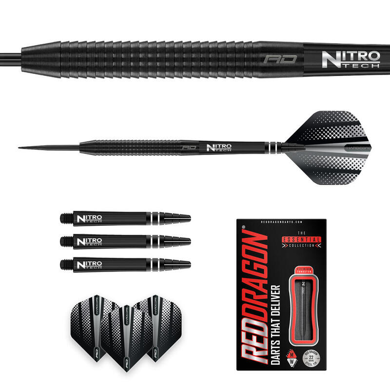Red Dragon Razor Edge Black 22 G Dart Oku Seti