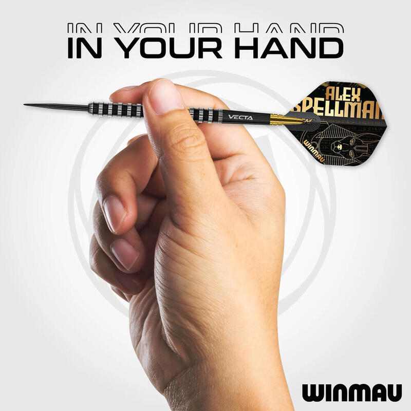 Winmau Alex Spellman Signature Series 1 22 G Dart Oku Seti