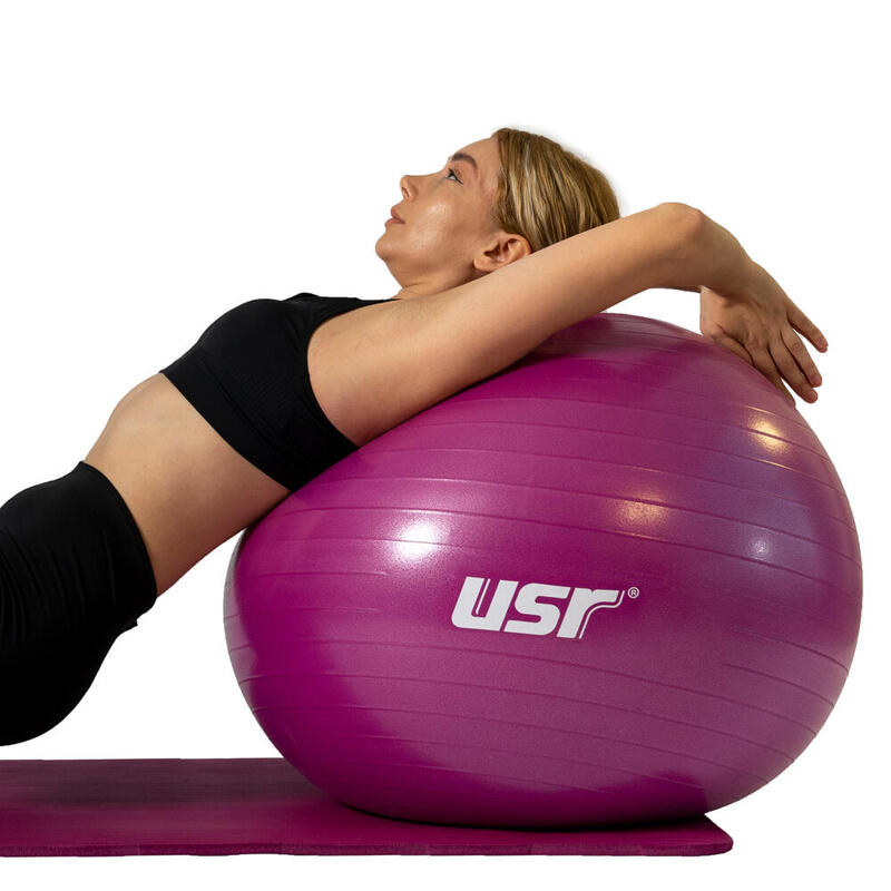 USR 552B 55 Cm Pilates Topu + Pompası