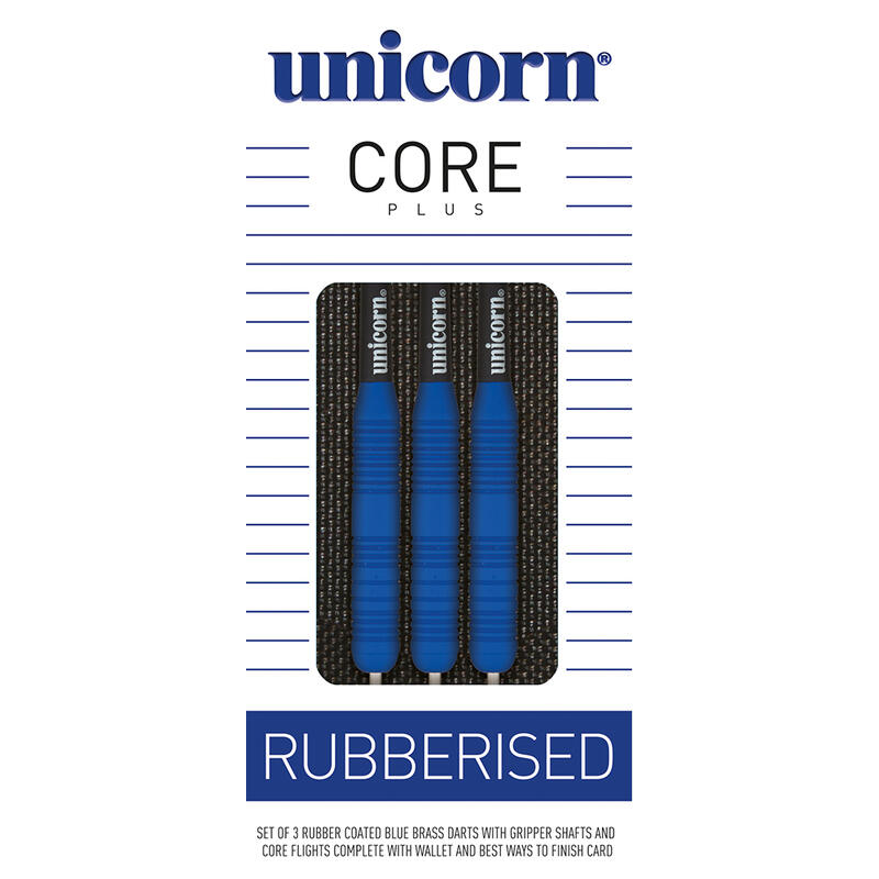 Unicorn 8651 Core Plus 23 G Kauçuk Kaplı Dart Oku Seti