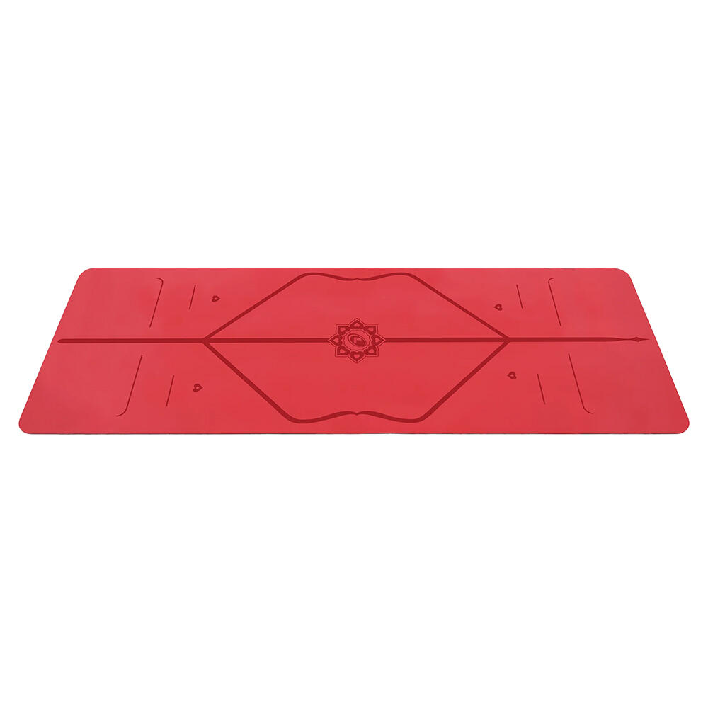 LIFORME Liforme Expressions Travel Yoga Mat Kırmızı