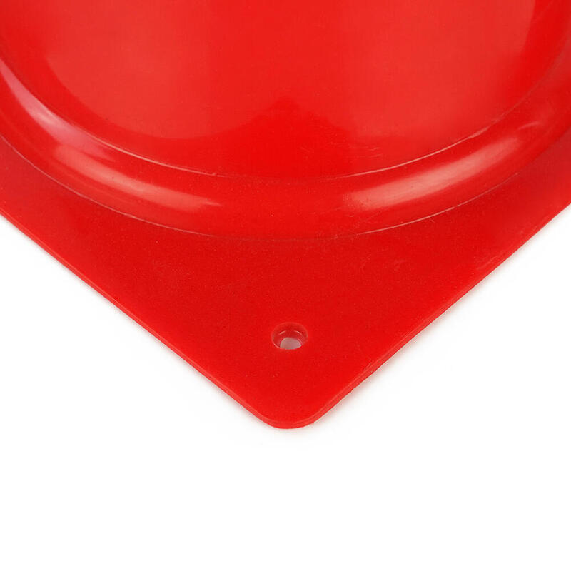 USR AHD38K 6 lı 38 Cm Delikli Antrenman Huni Seti Kırmızı