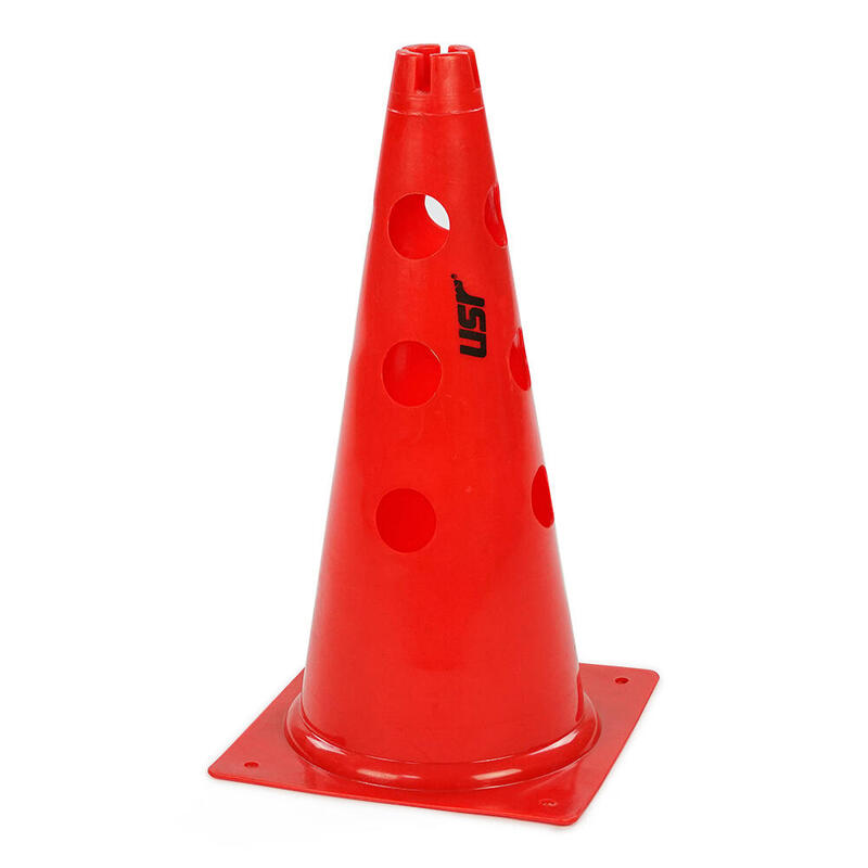 USR AHD38K 6 lı 38 Cm Delikli Antrenman Huni Seti Kırmızı