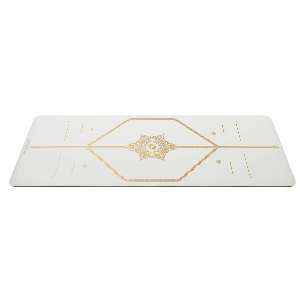 LIFORME Liforme White Magic Travel Yoga Mat