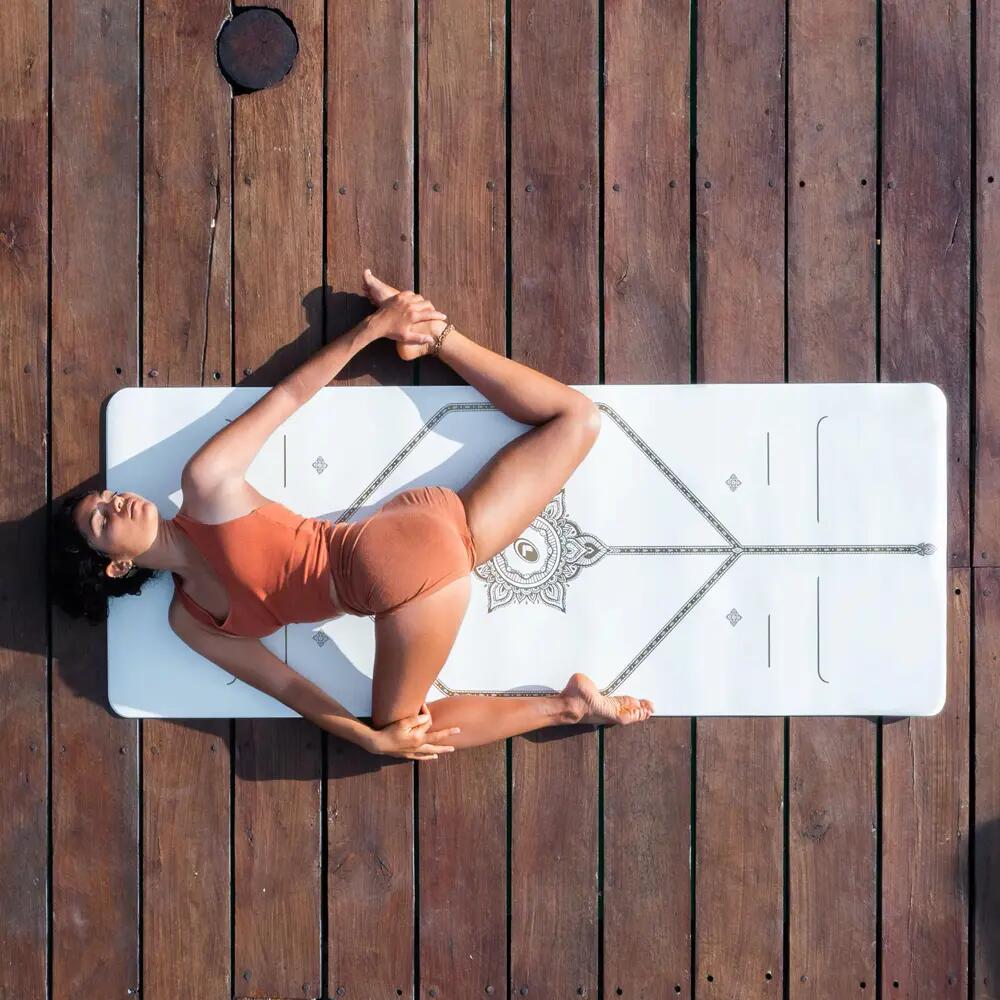 Liforme White Magic Travel Yoga Mat 6/6