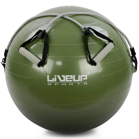 Liveup LS3227 65 cm Lastikli Pilates Topu