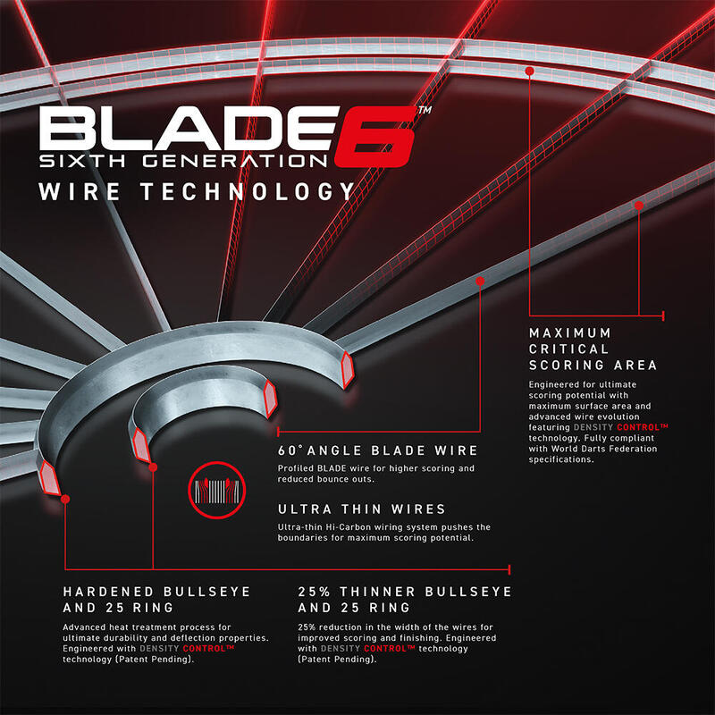 Winmau Blade 6 Dart Hedef Tahtası