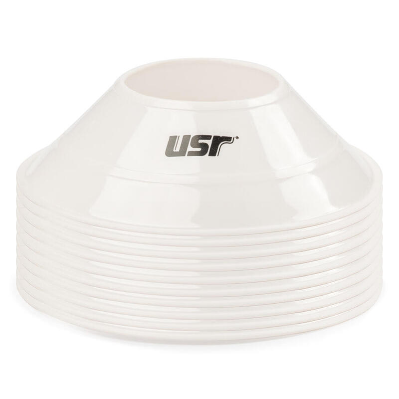 USR SMC10B 10 lu Süper Mini Antrenman Çanağı Seti Beyaz