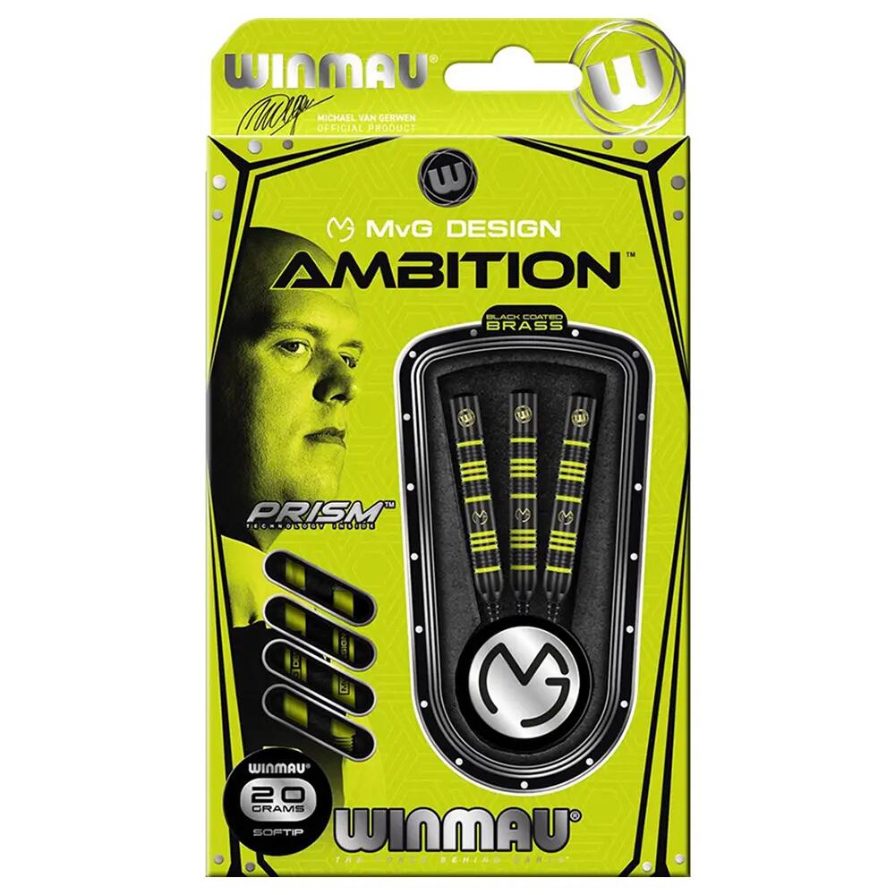 Winmau MvG Ambition 20 G Elektronik Dart Oku Seti 2/4