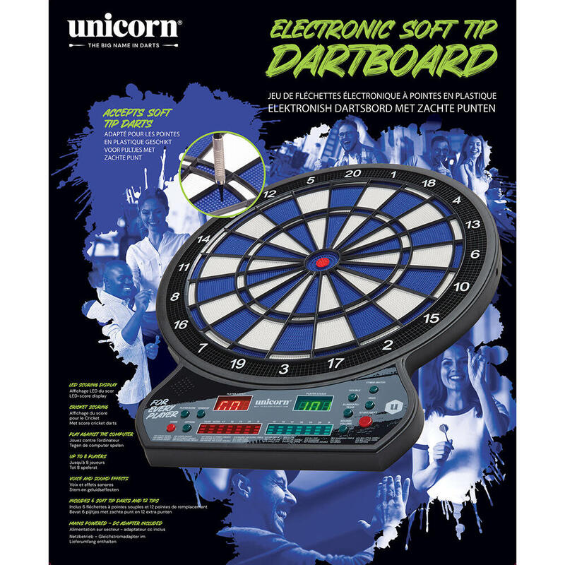 Unicorn 79530 Led Elektronik Dart Tahtası