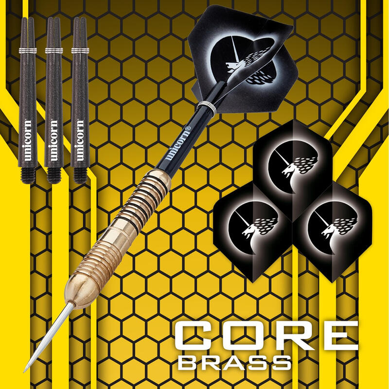 Unicorn 7917 Core Brass 22 G Dart Oku Seti