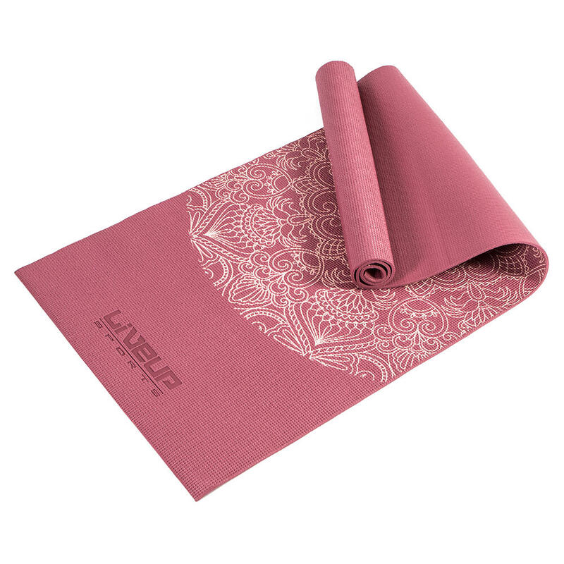 Liveup LS3231C 6mm Yoga Mat Fuşya