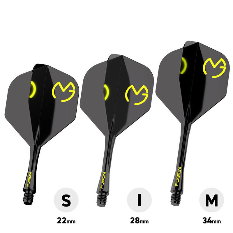 Winmau 8832-2 Fusion MvG Kanat Şaft Seti Orta