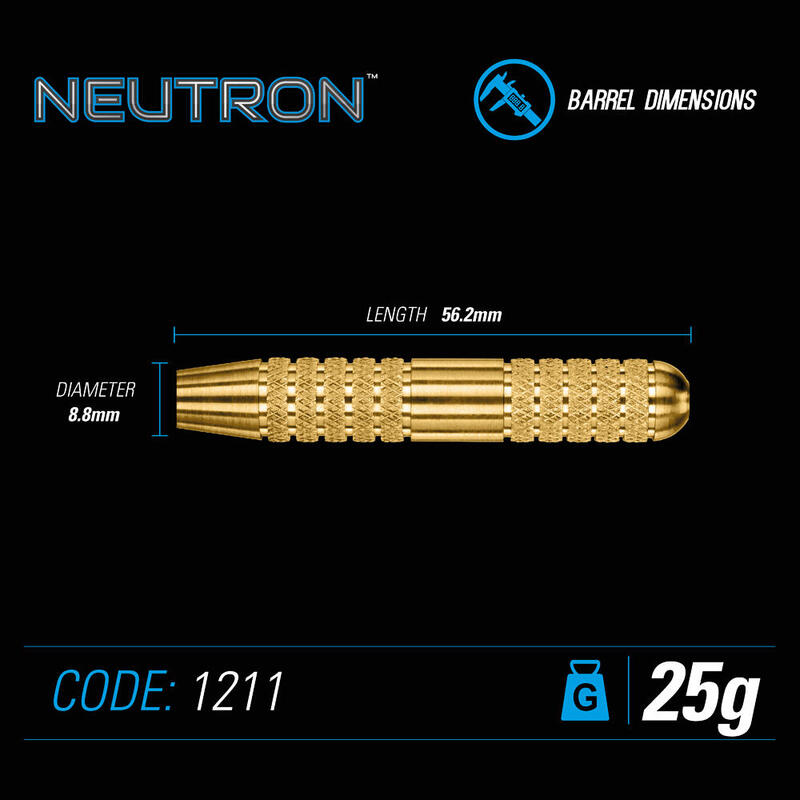 Winmau Neutron 25 G Dart Oku Seti