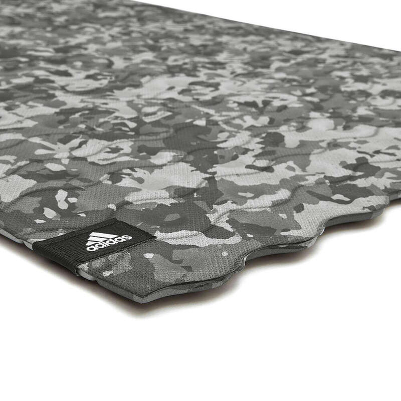 Adidas ADMT-13232GR Textured Grey Camo Egzersiz Matı