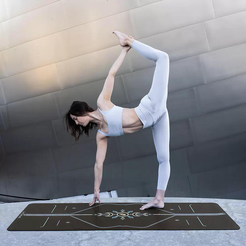 Liforme Cosmic Moon Yoga Mat Siyah