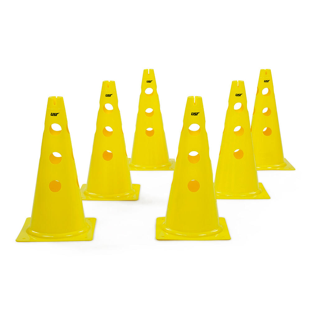 USR USR AHD38S 6 lı 38 Cm Delikli Antrenman Huni Seti Sarı