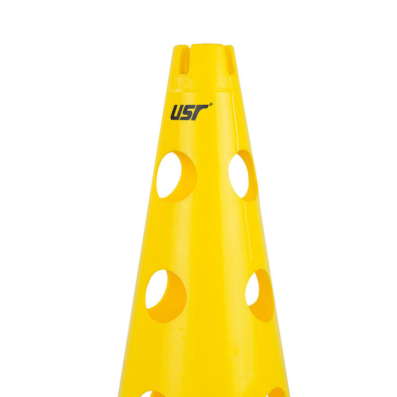 USR AHD38S 6 lı 38 Cm Delikli Antrenman Huni Seti Sarı