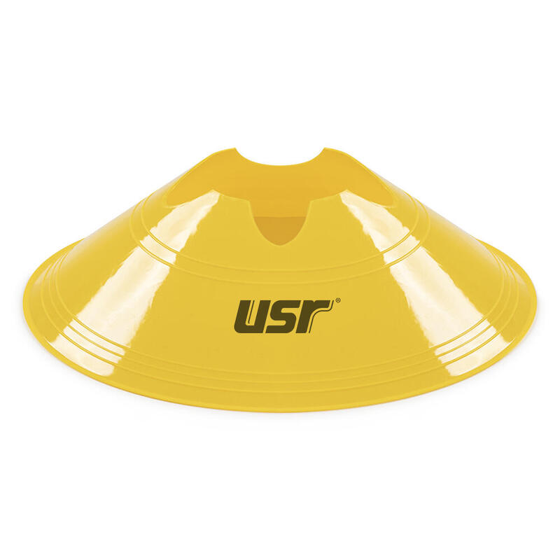 USR AC10S 10 lu Küçük Boy Antrenman Çanağı Seti Sarı