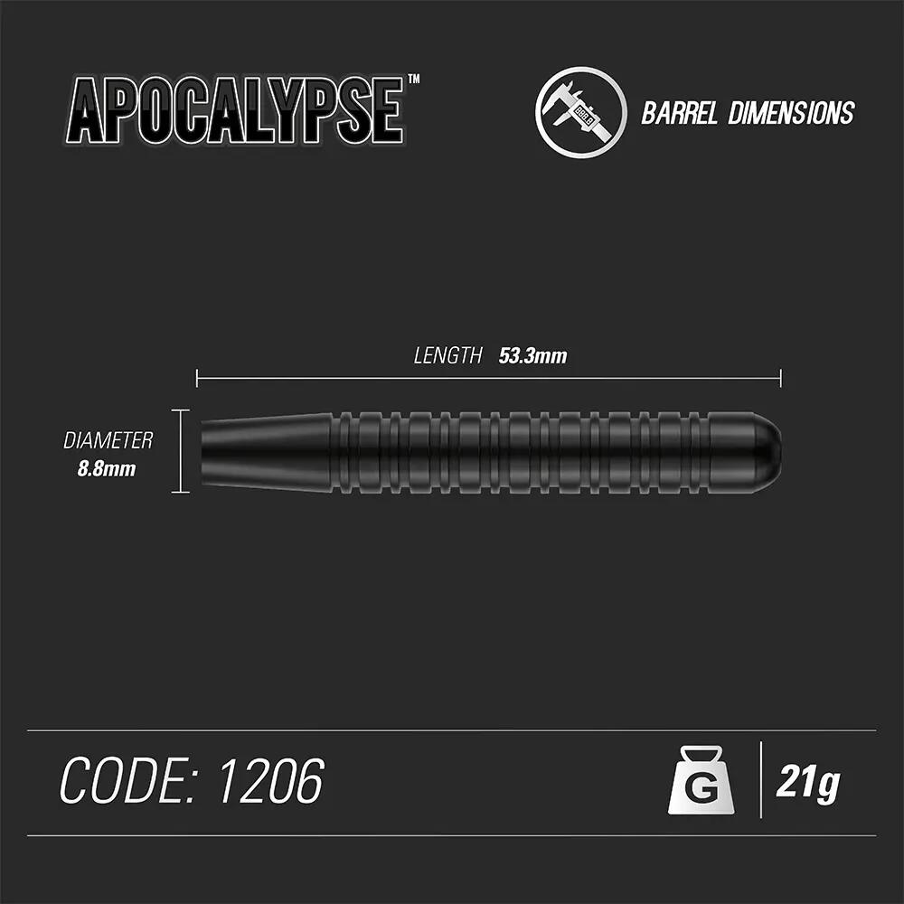 Winmau Apocalypse 21 G Dart Oku Seti 4/4