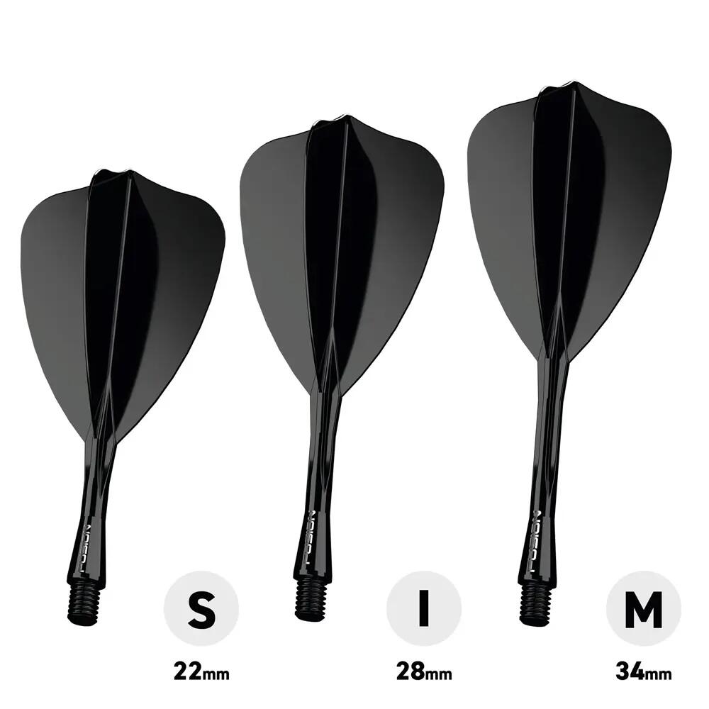Winmau 8847 Fusion Arrow Kanat Şaft Seti Orta 5/6