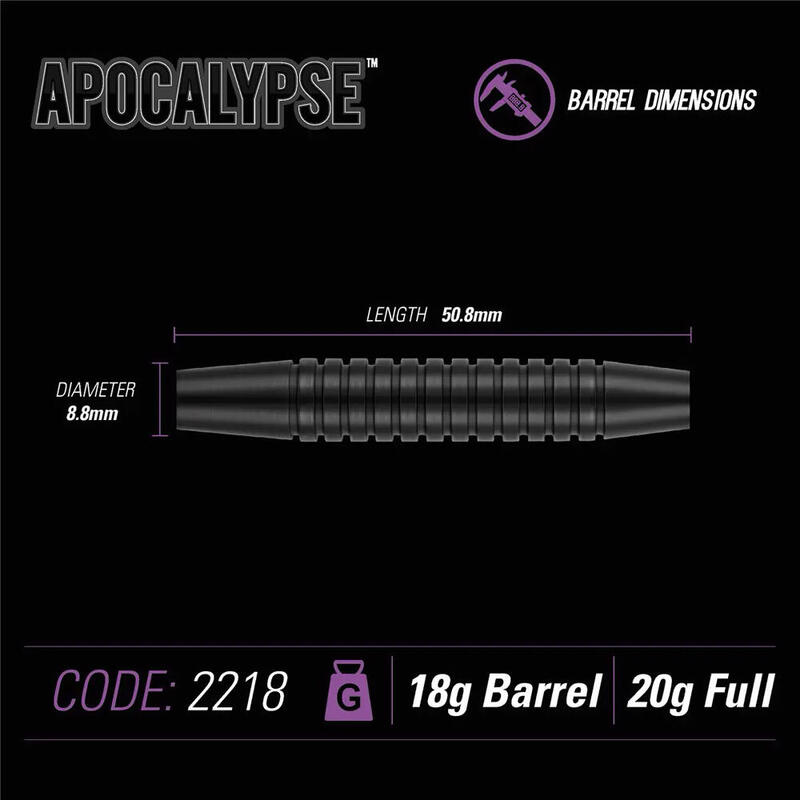 Winmau Apocalypse 20 G Elektronik Dart Oku Seti