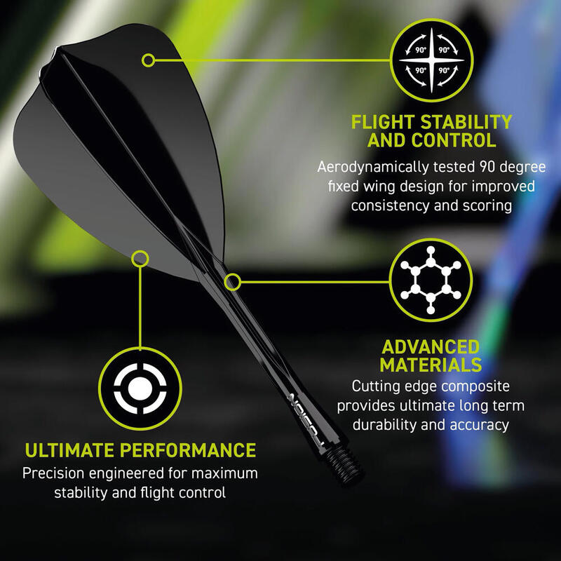 Winmau 8846 Fusion Arrow Kanat Şaft Seti Intermediate