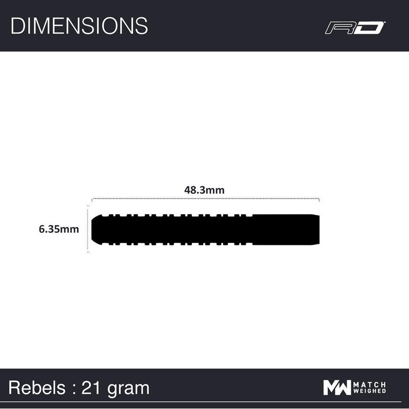 Red Dragon Rebel 21 G Dart Oku Seti
