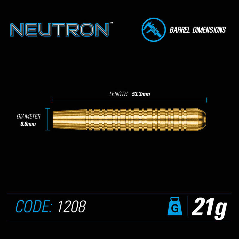 Winmau Neutron 21 G Dart Oku Seti