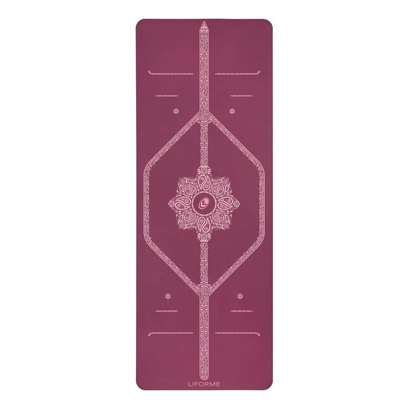 Liforme Paisley Passion Yoga Mat Mor