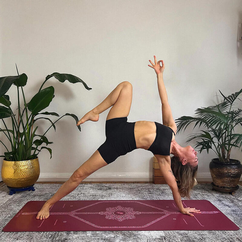 Liforme Paisley Passion Yoga Mat Mor