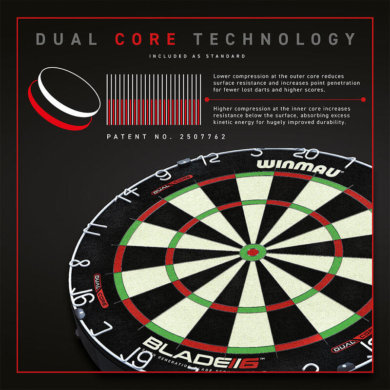 Winmau Blade 6 Dual Core Dart Hedef Tahtası