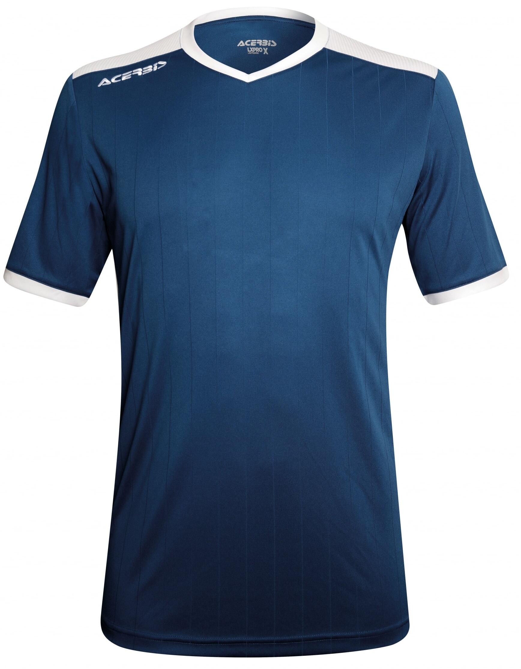 Acerbis Belatrix Manica Corta Jersey Blu/Bianco Taglia L