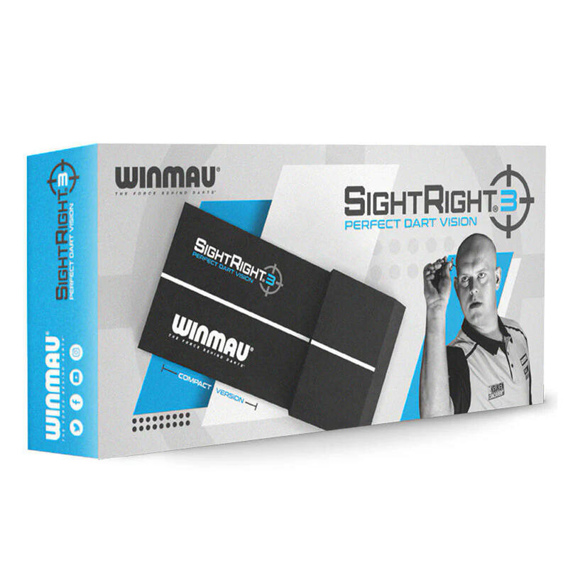 Winmau 8212 SightRight 3 Dart Atış Hizalama ve Nişan Alma Aparatı