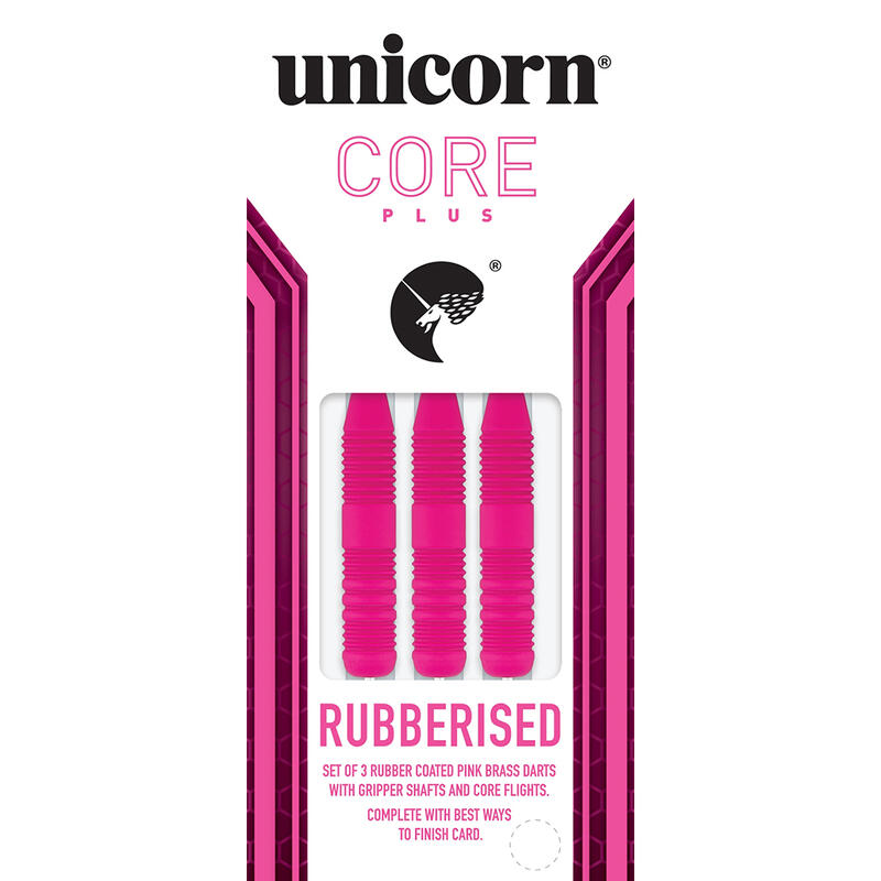 Unicorn 8657 Core Plus 24 G Kauçuk Kaplı Dart Oku Seti