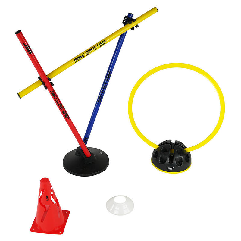USR 25706 6 lı Slalom Çubuk ve Kelepçe Seti 70 Cm