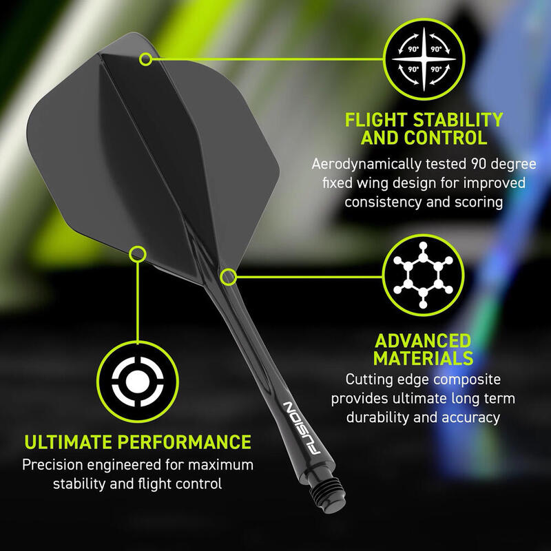 Winmau 8823 Fusion Kanat Şaft Seti Intermediate