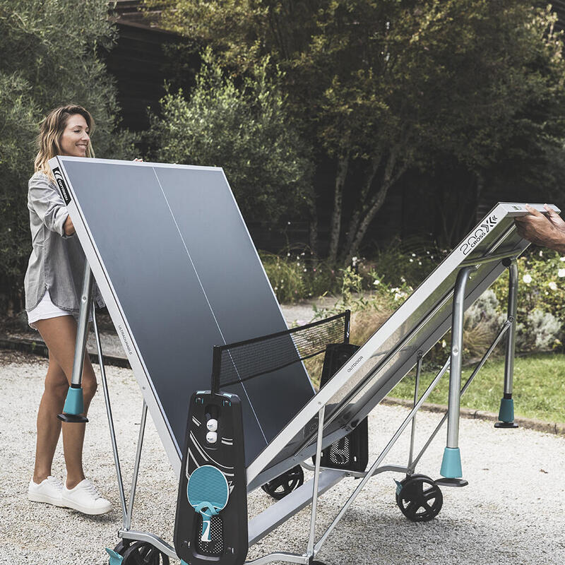 Cornilleau 200X Sport Outdoor Masa Tenisi Masası Gri