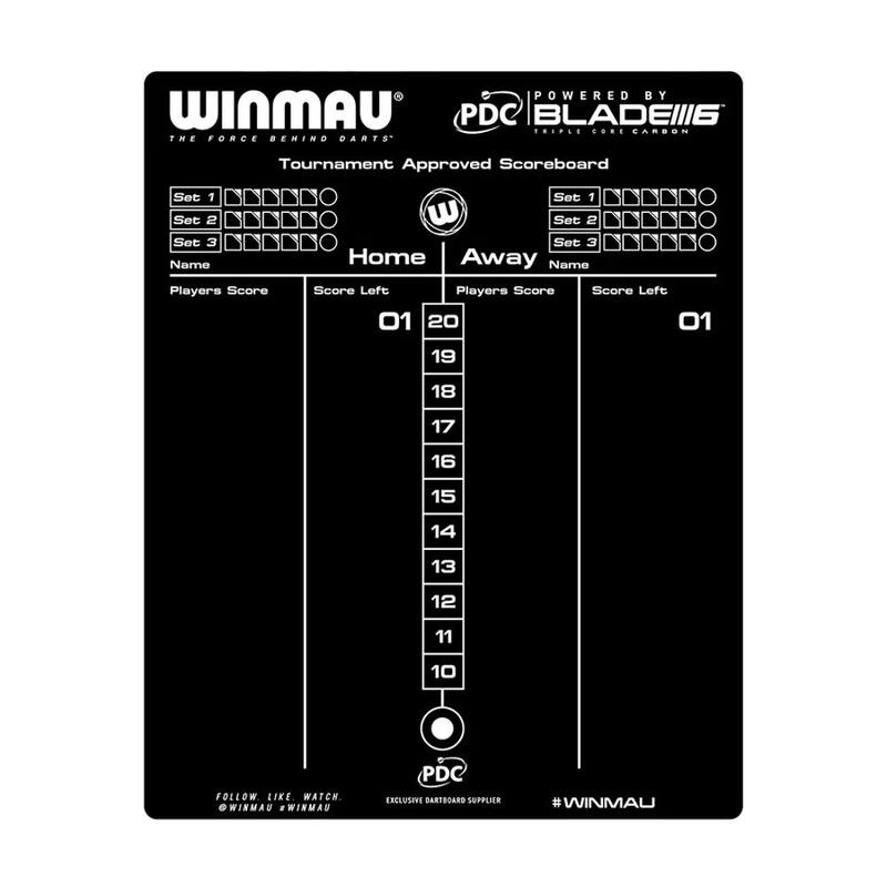 Winmau 8658 DryWipe Dart Skorbordu