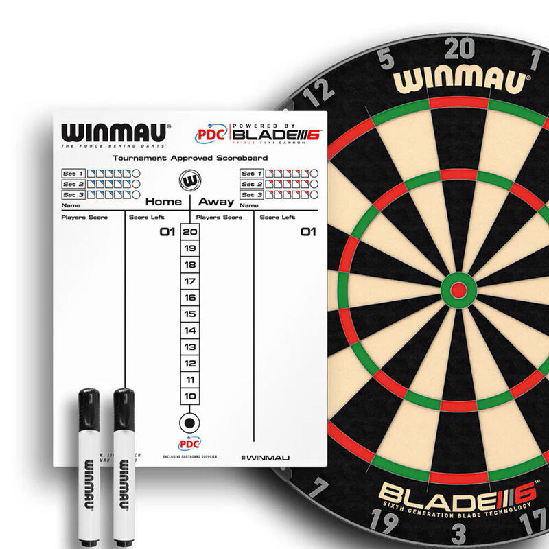 Winmau 8658 DryWipe Dart Skorbordu