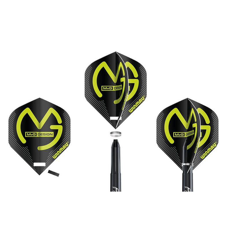 Winmau 8130 MvG Design Kanat Delgeci