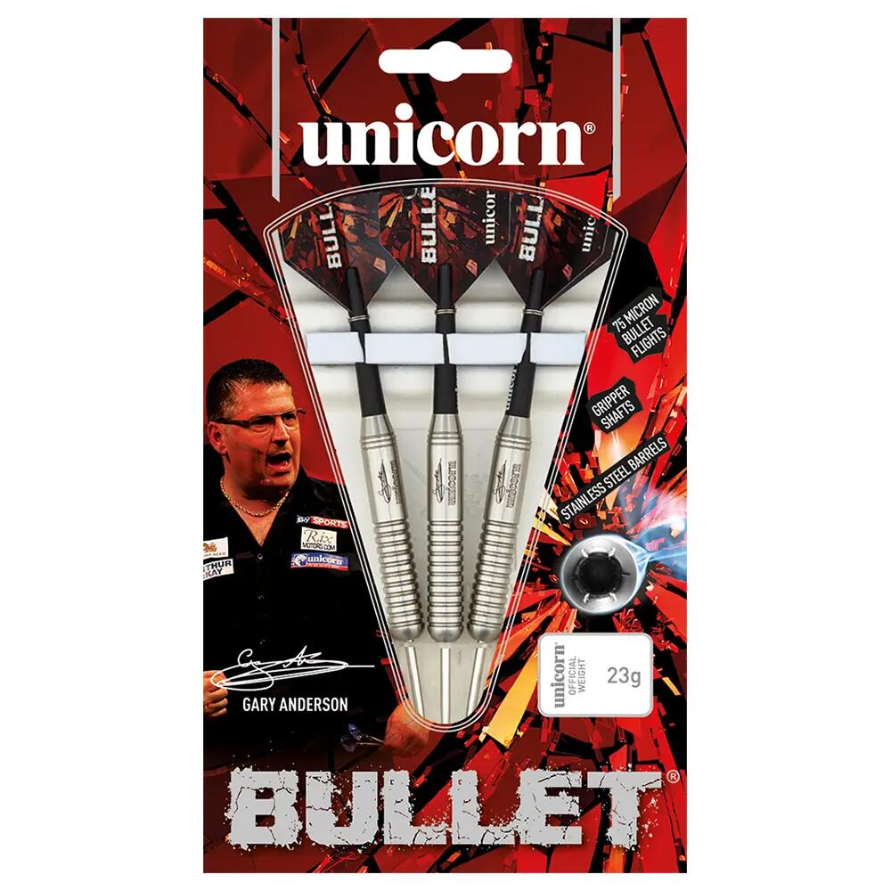 Unicorn 27523 Gary Anderson Bullet 21 G Dart Oku Seti 3/3
