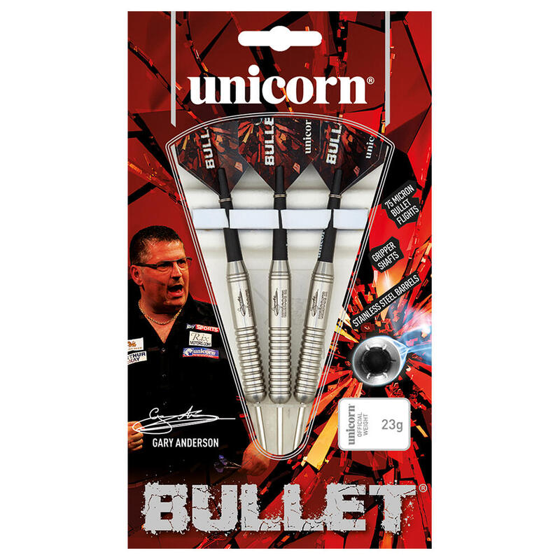 Unicorn 27523 Gary Anderson Bullet 21 G Dart Oku Seti